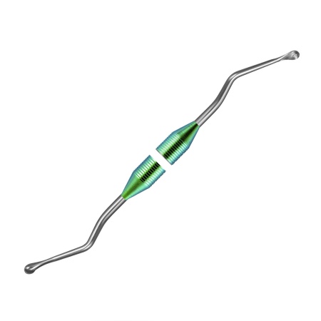 11-06 Ложка кюретажная изогнутая длинная большая 3,3